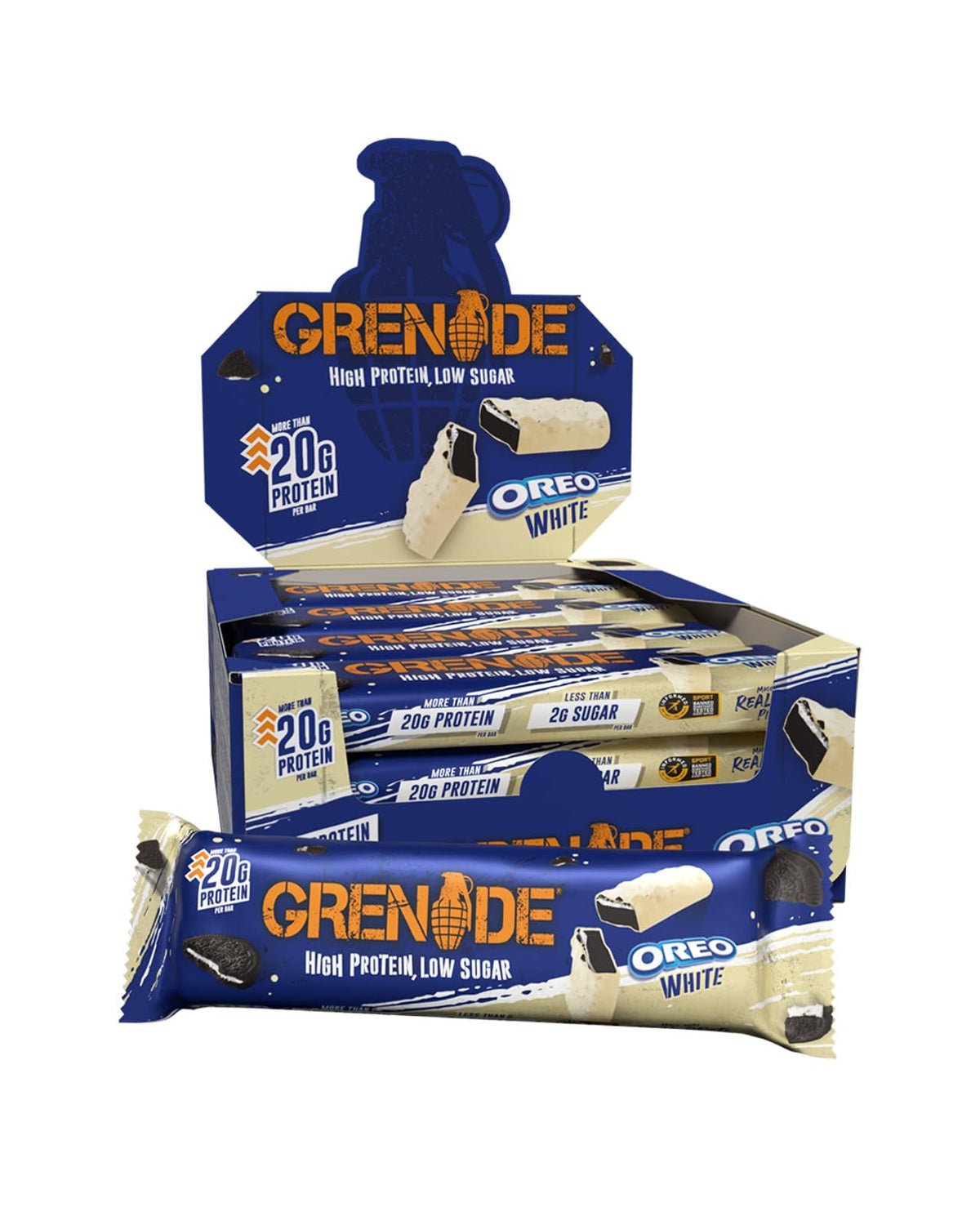 Grenade Chocolate Chip Salted Caramel Protein Bars, 12 x 60 g