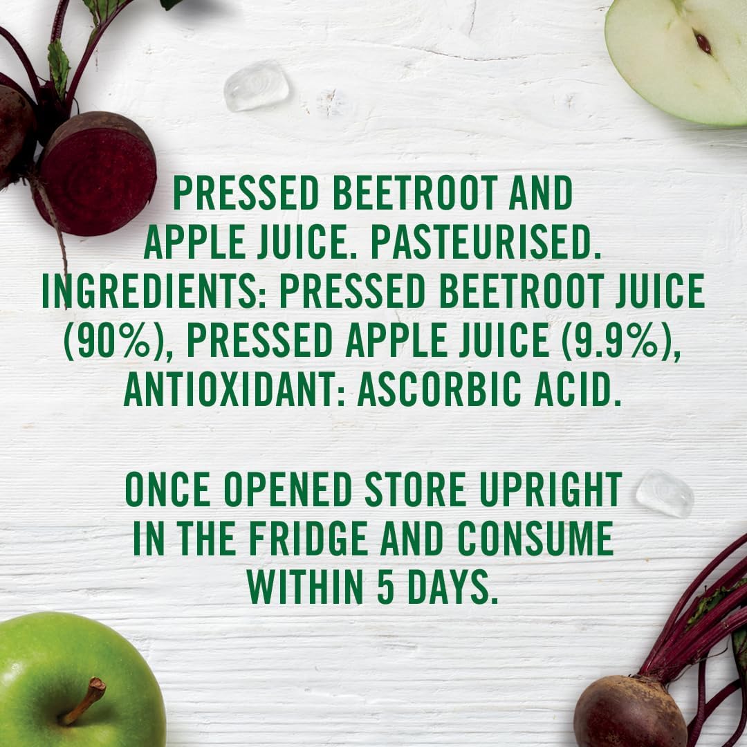 Cawston Press Brilliant Beetroot Pressed Juice 1 litre (Pack of 6) - Pure Pressed Beetroot, Vegan, No Added Sugar
