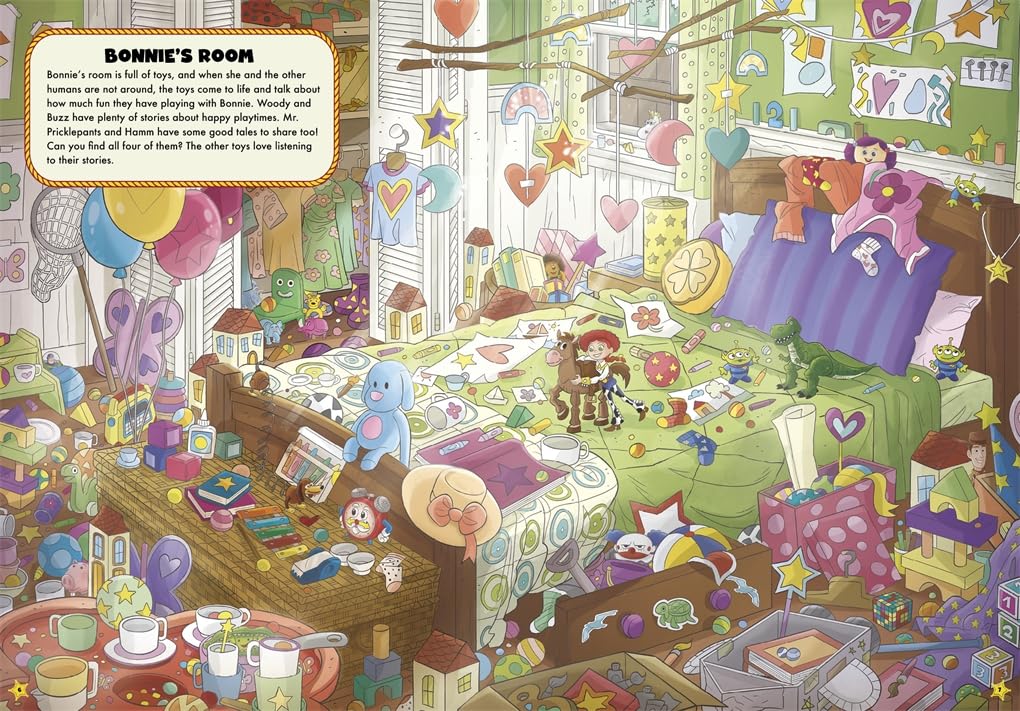 Where are Woody and Buzz?: A Disney Pixar Toy Story Search and Find Activity Book