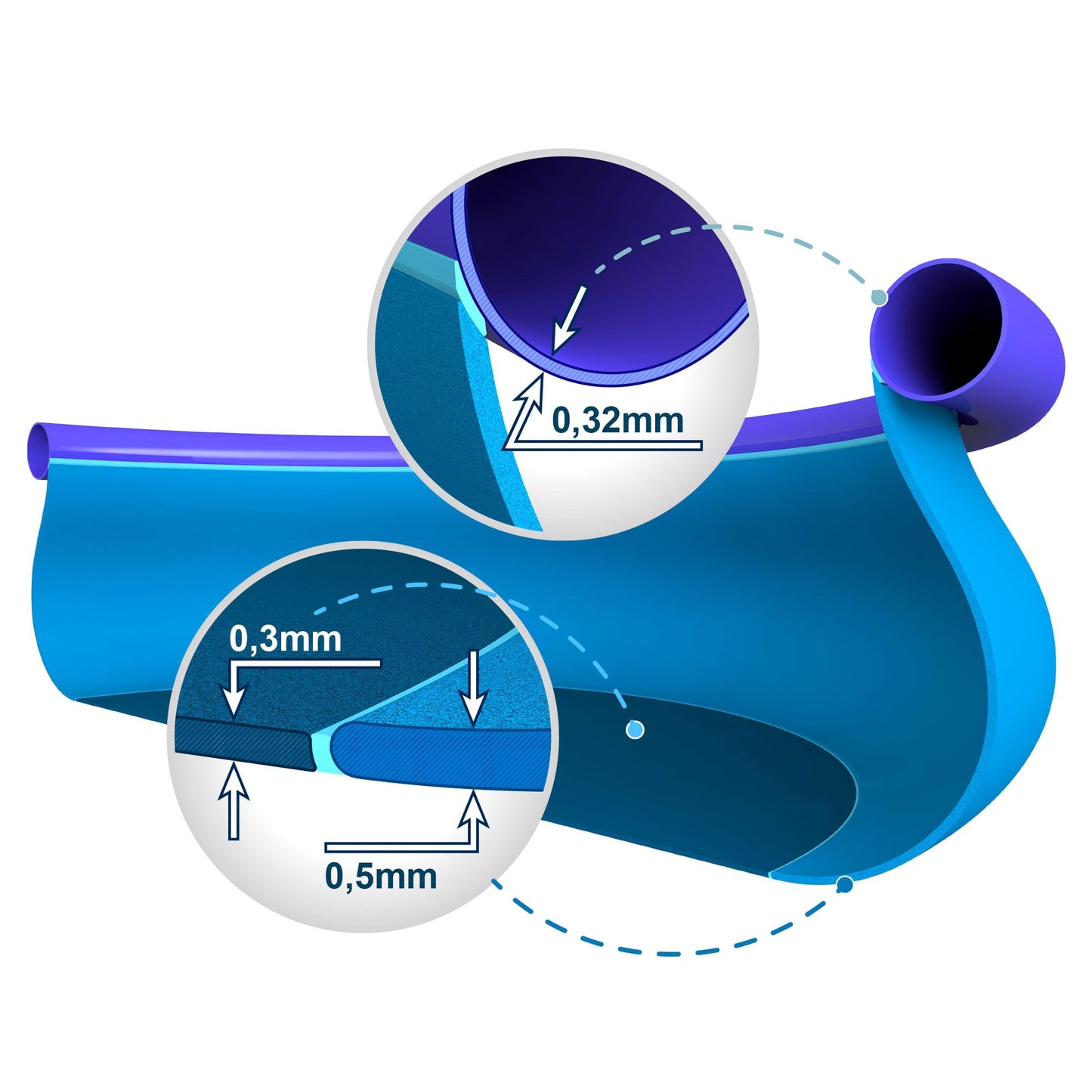 Intex 6ft x 20in Easy Set Swimming Pool #28101, Blue