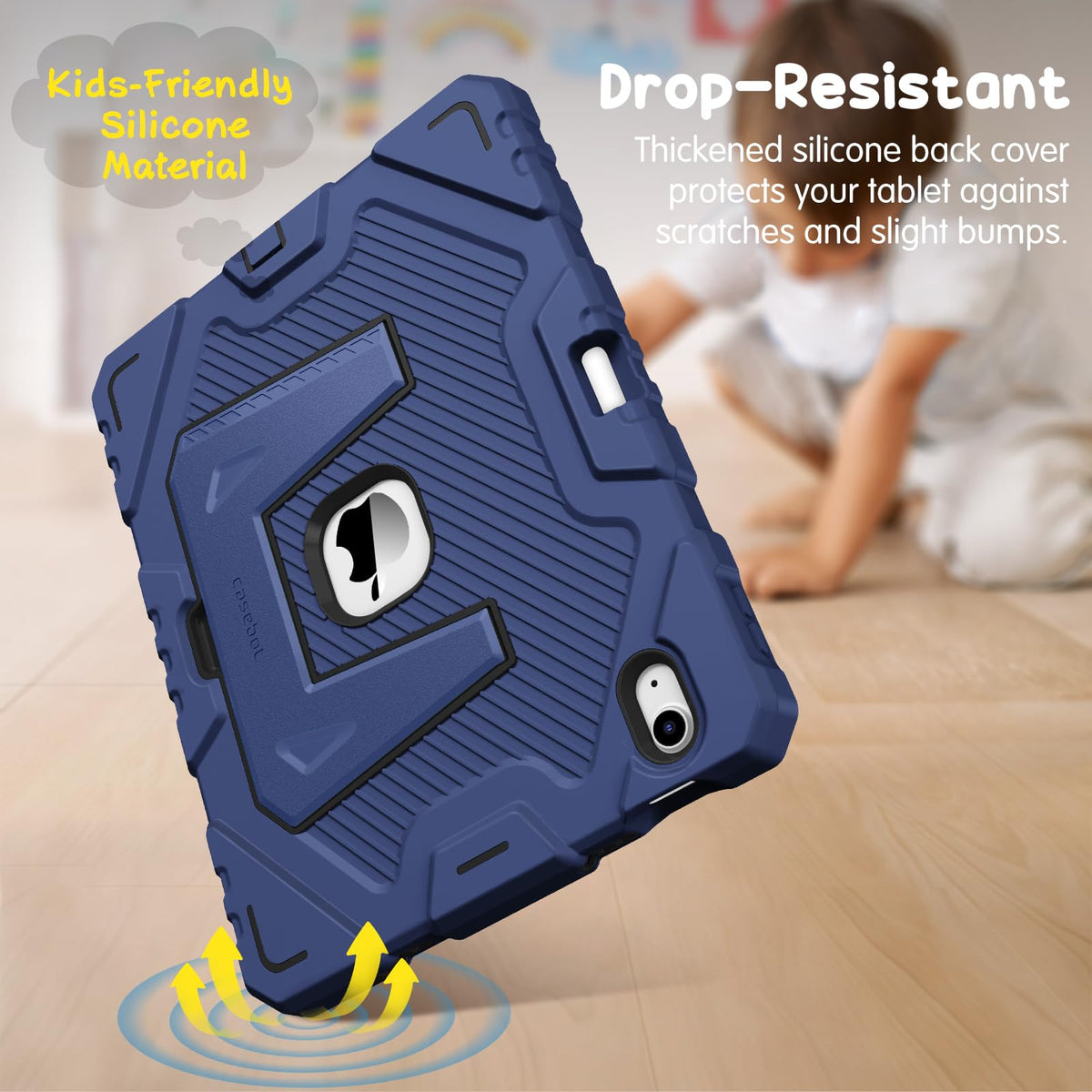 FINTIE Kid-Friendly Case for iPad (A16) 11th Gen 11 Inch, iPad 10th Gen
