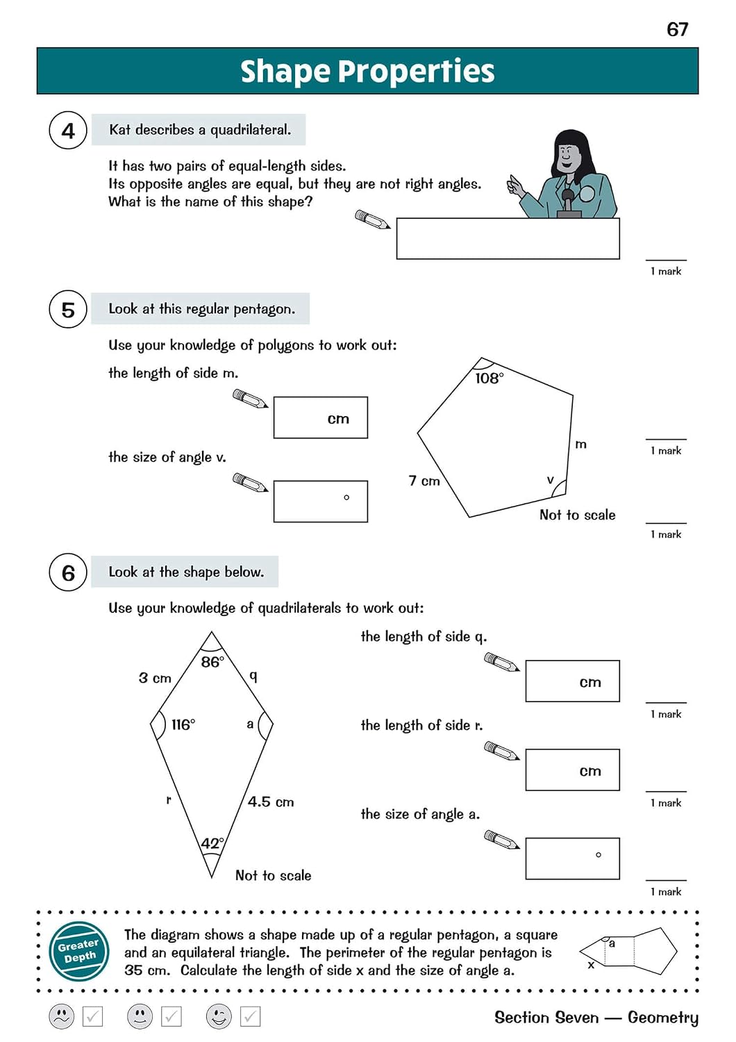 KS2 Maths Year 6 Targeted Question Book: great for SATS practice (CGP Year 6 Maths)