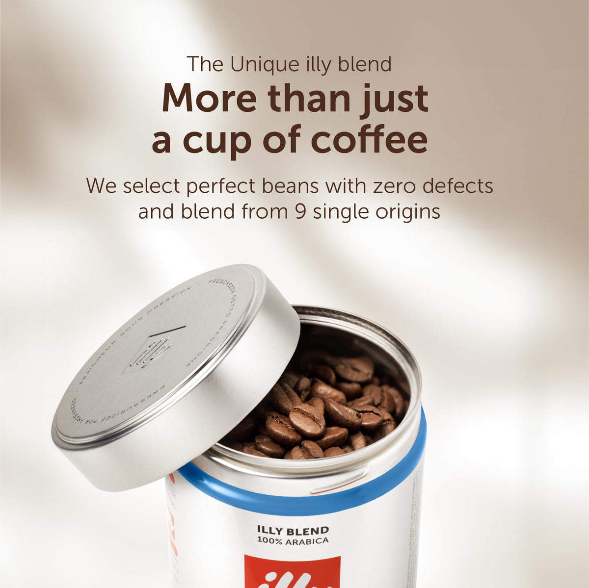 illy Classico Ground Coffee for Espresso, Moka Pot, Cafetiere 250g