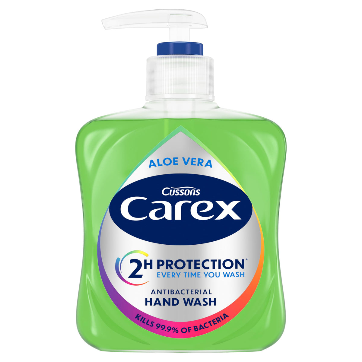 Carex 2 Hour Protection Antibacterial Peony and Blossom Hand Wash, Clean & Protect Hands, Bulk Buy, Pack of 6 x 250ml