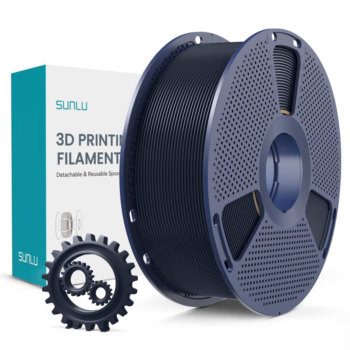 SUNLU Premium PLA+ Filament 1.75mm, Enhanced Durability and High Strength