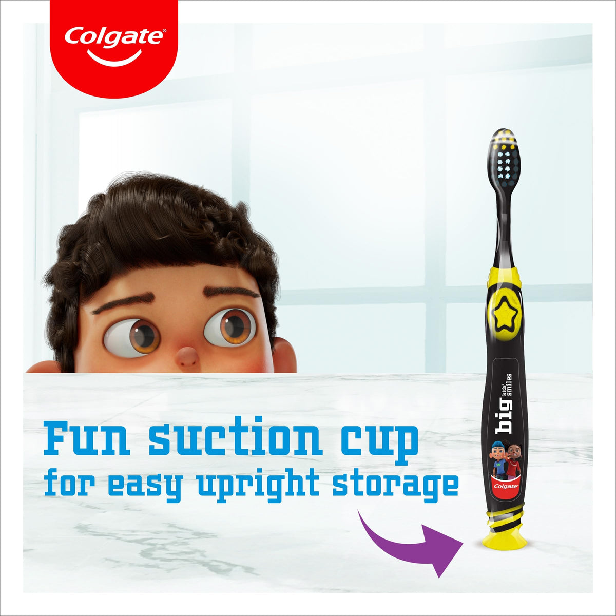 Colgate Kids Bluey Toothbrush 3-5 Years, 2 Pack