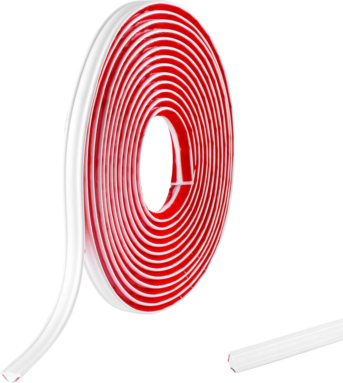 Zayejod PVC Quadrant Trim Flexible Laminate Beading Self Adhesive White