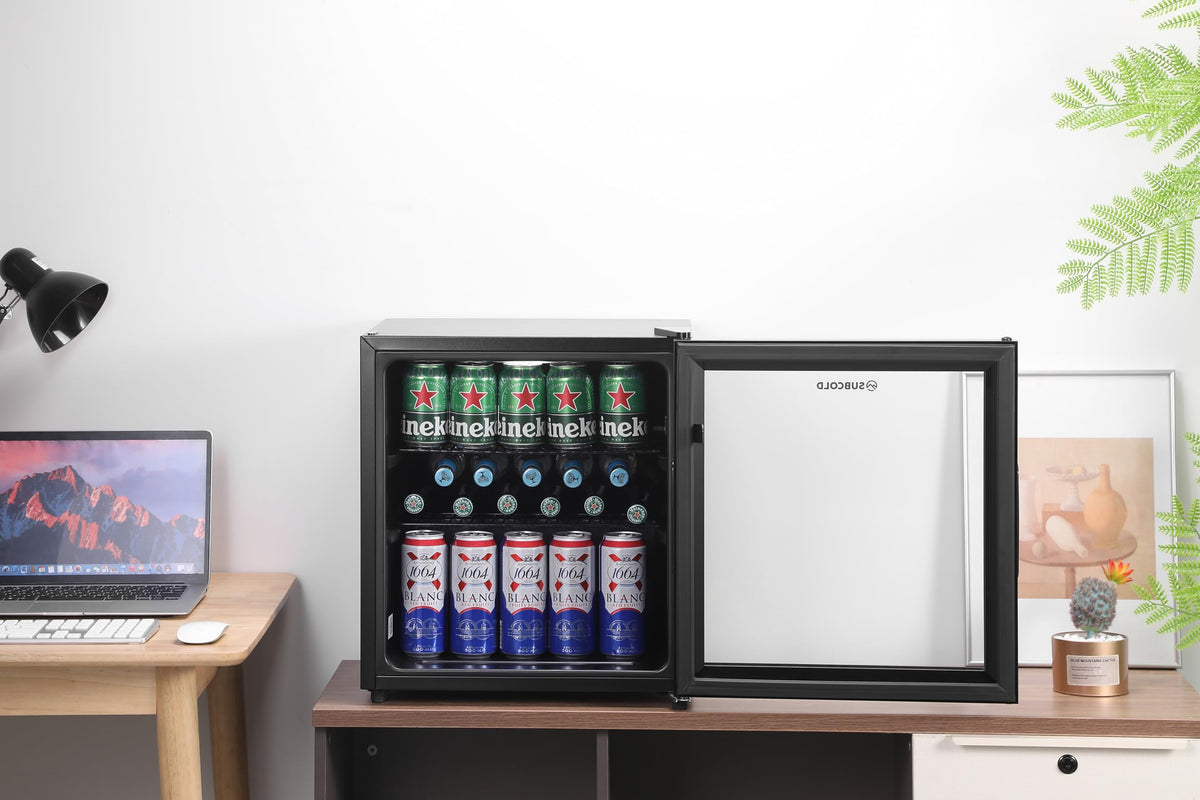 Subcold Cave35 Beer Fridge | 35L | 0-8°C | LED | Stainless Steel Door