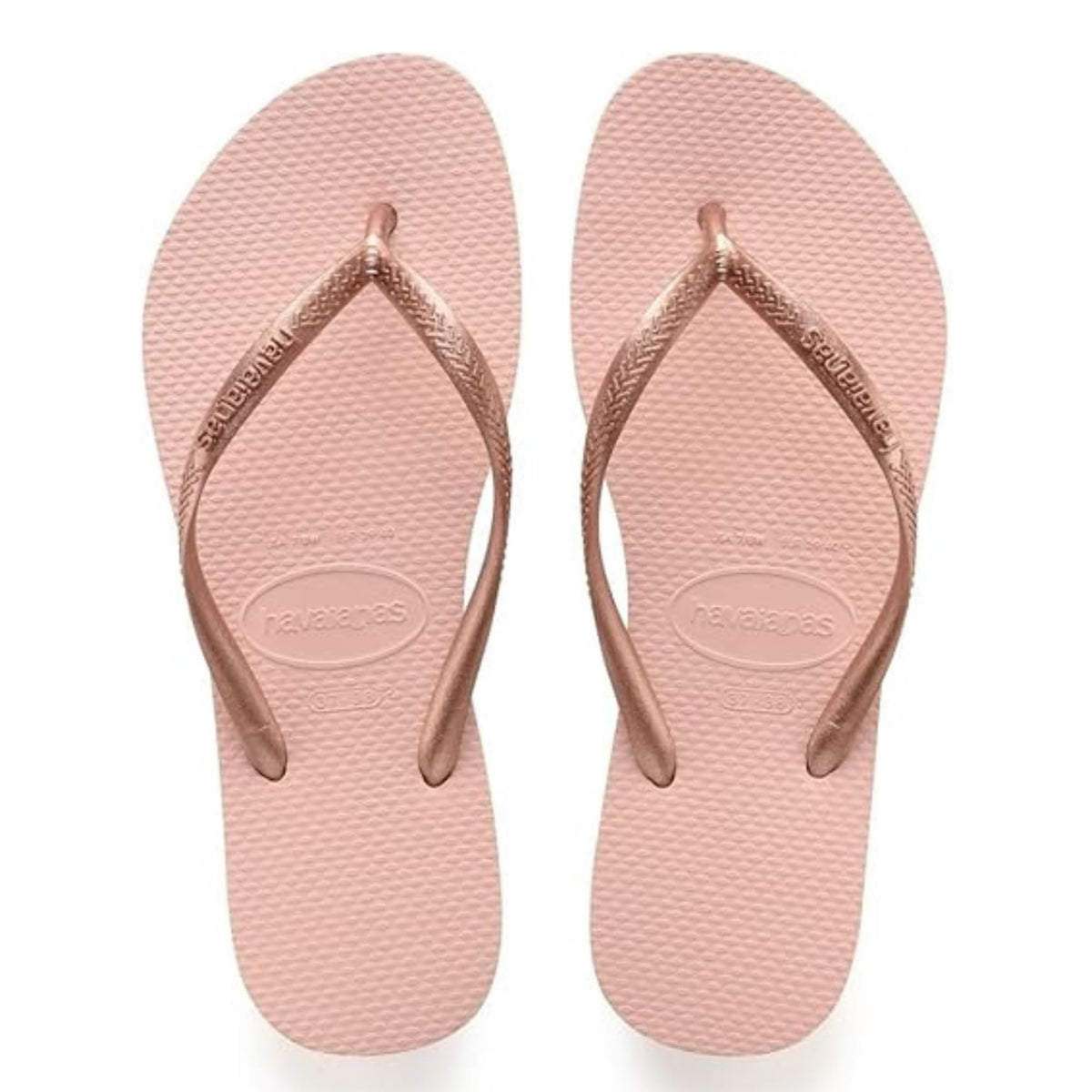 Havaianas - Slim, Stylische, Robuste und Vielseitige Badelatschen für Frauen mit Texturierten Sohlen für Grip und Halt
