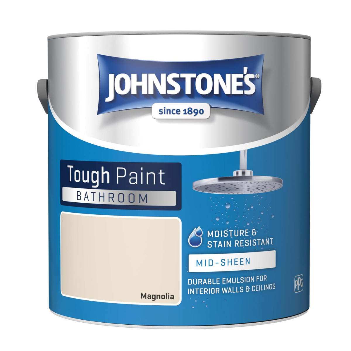 Johnstone's - Bathroom Wall & Ceiling Paint - Seashell - 2.5L