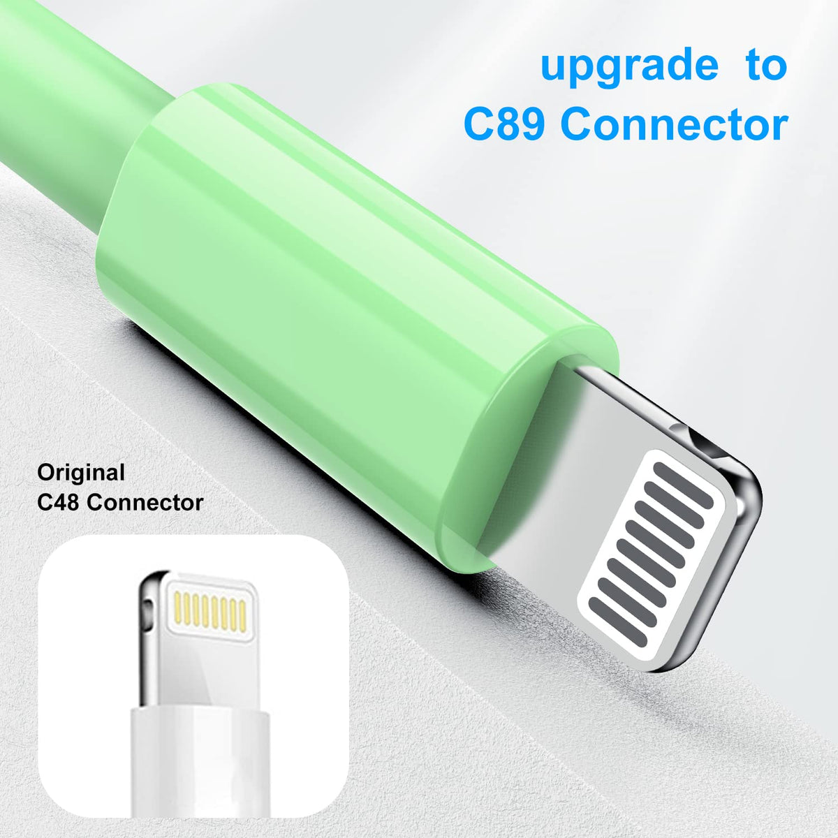 2 Pack Apple MFi Certified iPhone Charger Cable 2m, Apple Lightning to USB Cable Cord 2 metres Fast Charging A pple Phone Long Cable for iPhone13/12/12 mini/ 11/11Pro/Max/X/XS/XR/XS Max/8/7/6/iPad