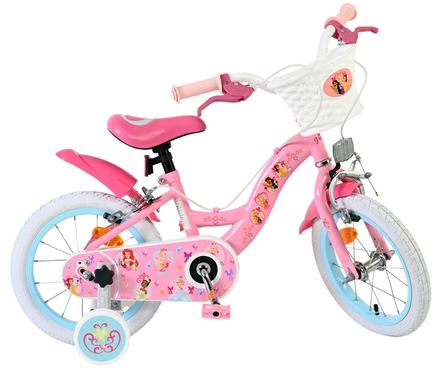 Volare Official Marvel Spider-Man Kids Bike 12" with Stabilisers — Ages 3-4