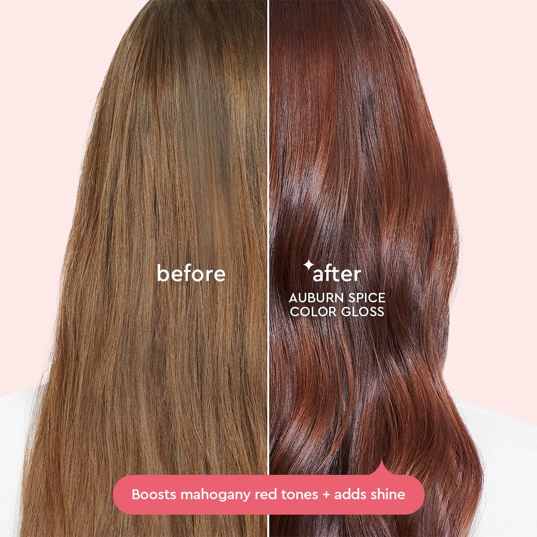 Glaze Supergloss Color Conditioning Gloss – Hydrating Semi-Permanent Colour Hair Gloss & Shine Boost – For Natural, Unbleached Dark Brown Hair – 190ml - Sleek Espresso