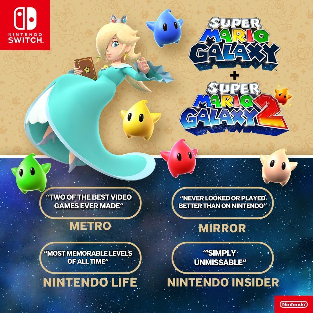 Super Mario Galaxy + Super Mario Galaxy 2