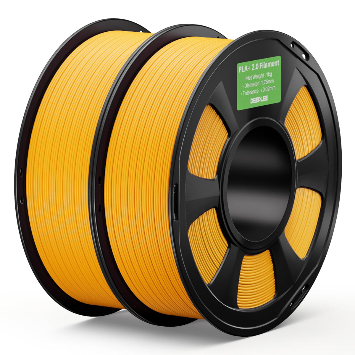 DEEPLEE PLA Plus 1.75mm Filament Beige/Brown 2KG Bundle