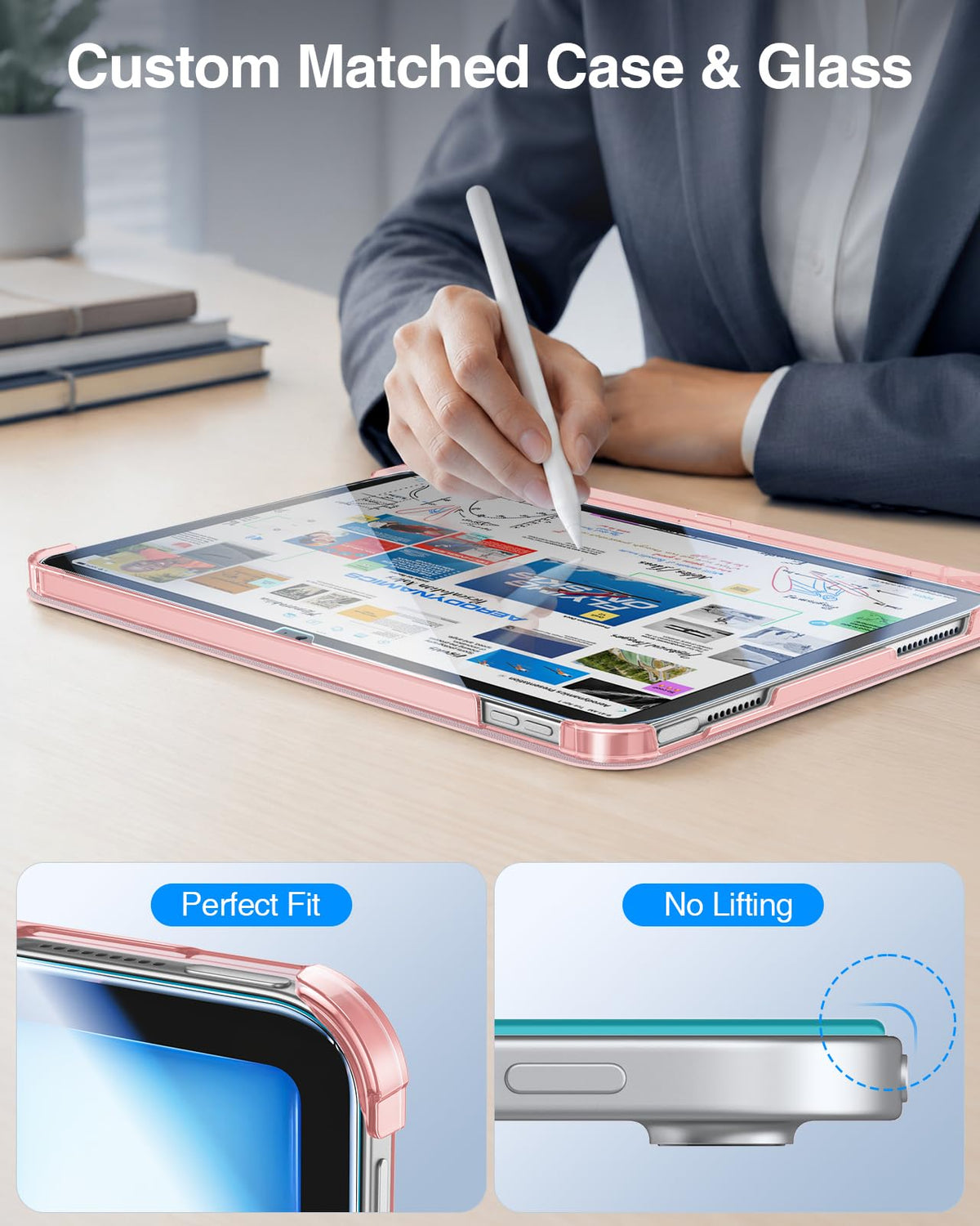 FINTIE Case & Screen Protector Set for iPad A16 11th/10th Gen 11/10.9 Inch