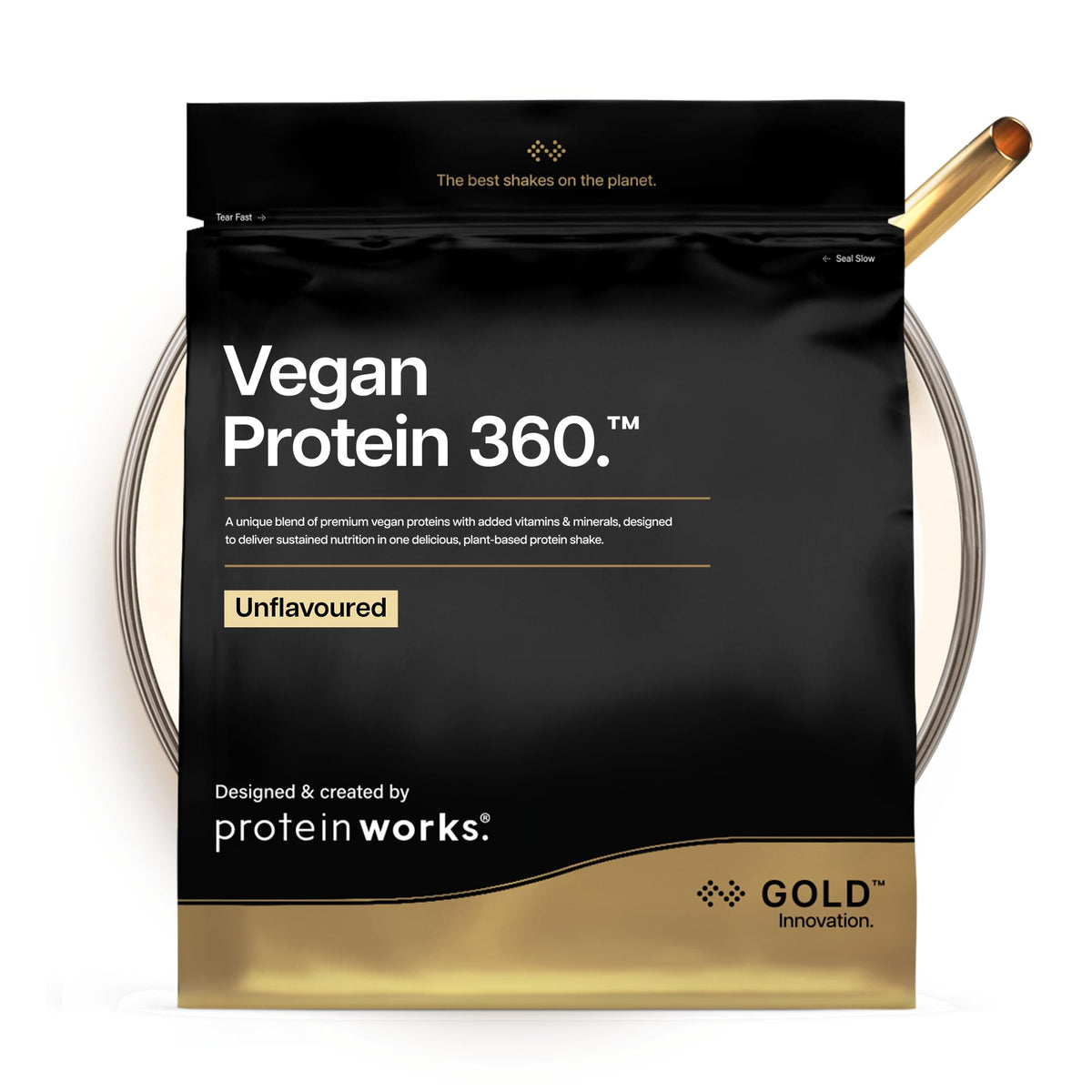 Protein Works | Vegan Protein 360 - Gold, Chocolate Bueno, 1kg