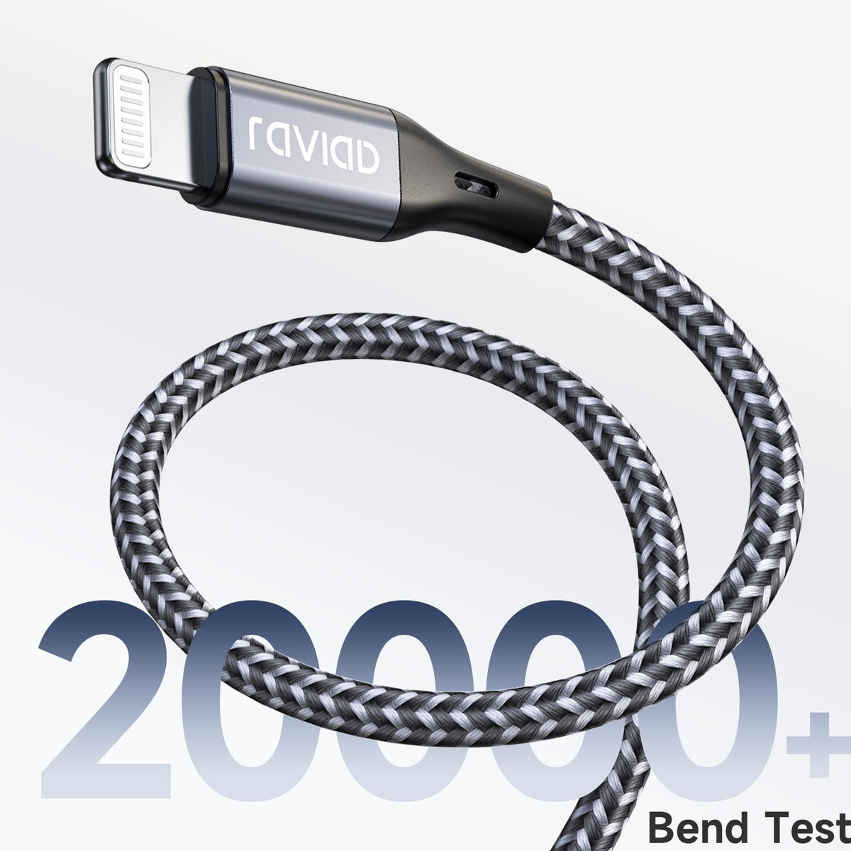 RAVIAD Long iPhone Charger Cable 3M 2Pack MFi Certified Lightning Cable