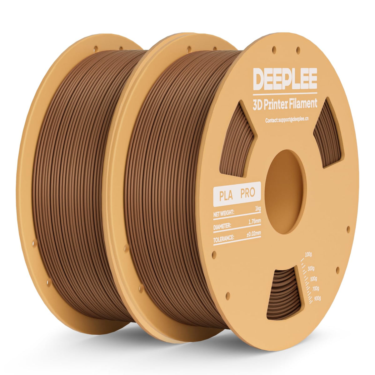 DEEPLEE PLA Filament 1.75mm PLA Pro White*1