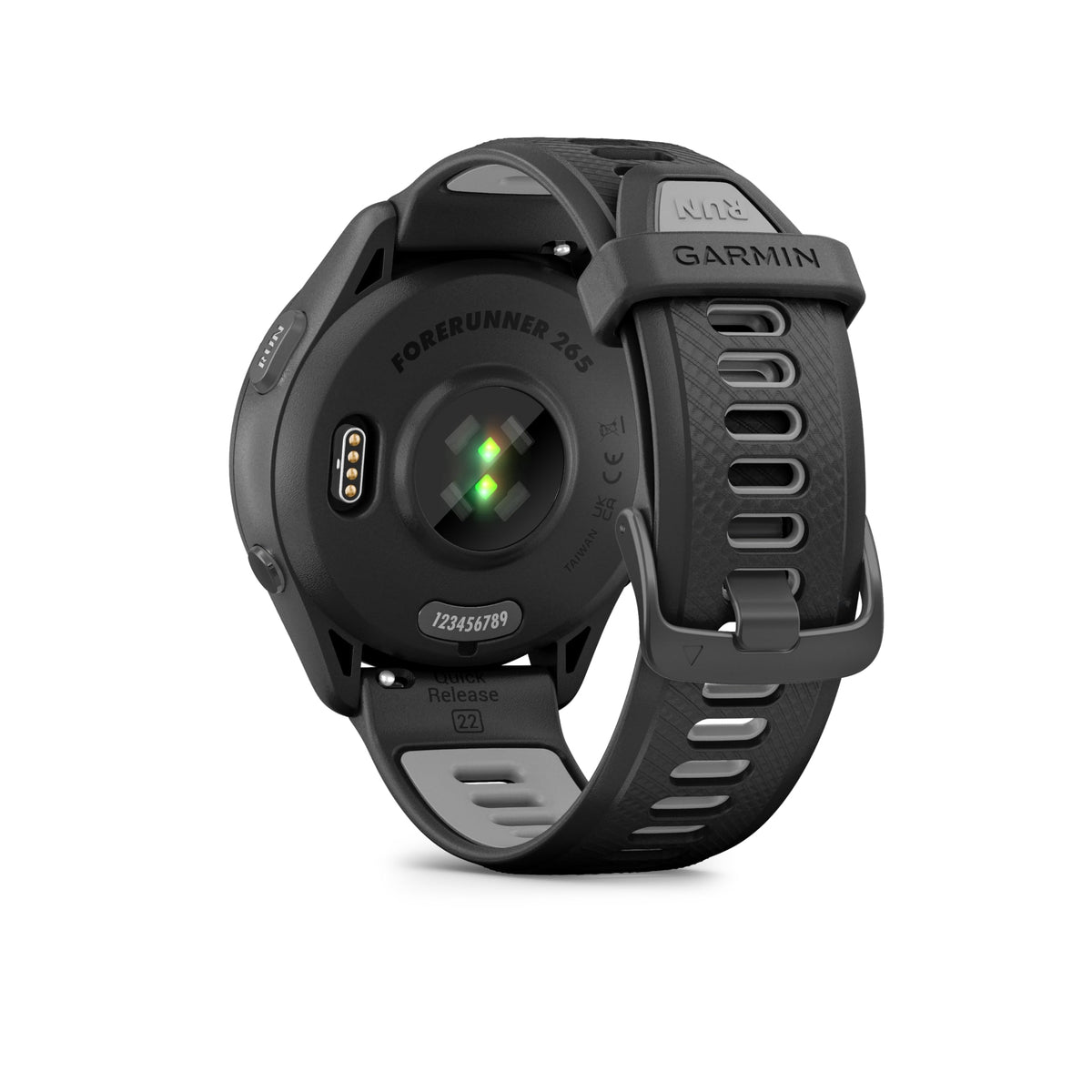 Garmin Forerunner 265S, 42mm GPS running smartwatch, Whitestone