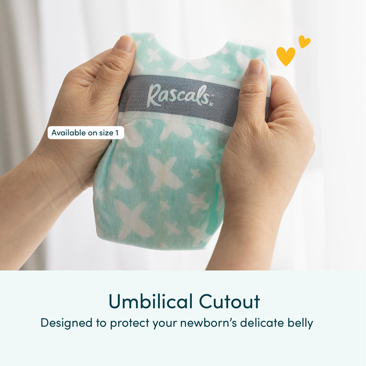 Rascals Premium Nappies Size 3, 296 Count, Feather-Soft