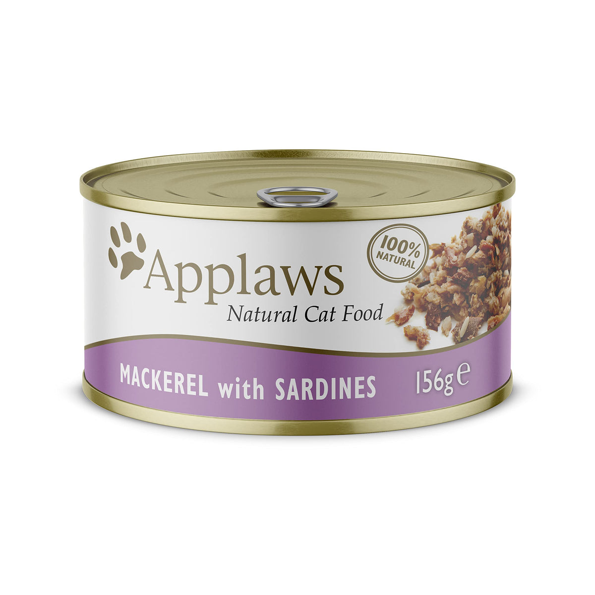 Applaws 100% Natural Wet Cat Food, Pouch Multipack Fish Selection in Broth, 70 g (24 x 70g) Pouches