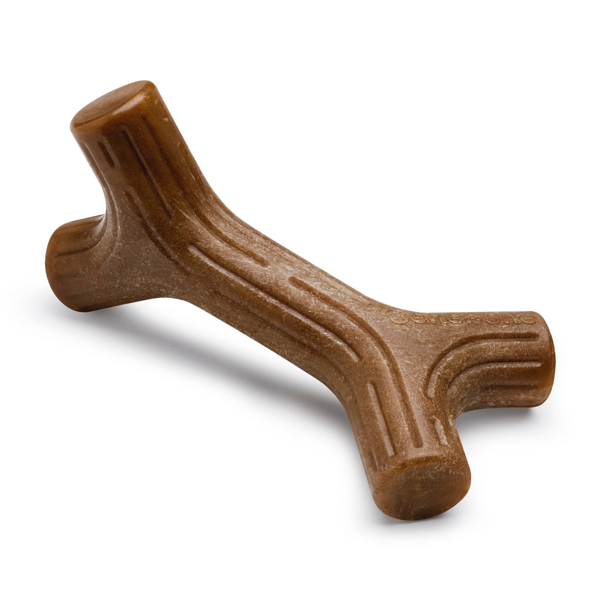 Benebone Wishbone Dog Chew Toy for Aggressive Chewers, Real Bacon, Medium