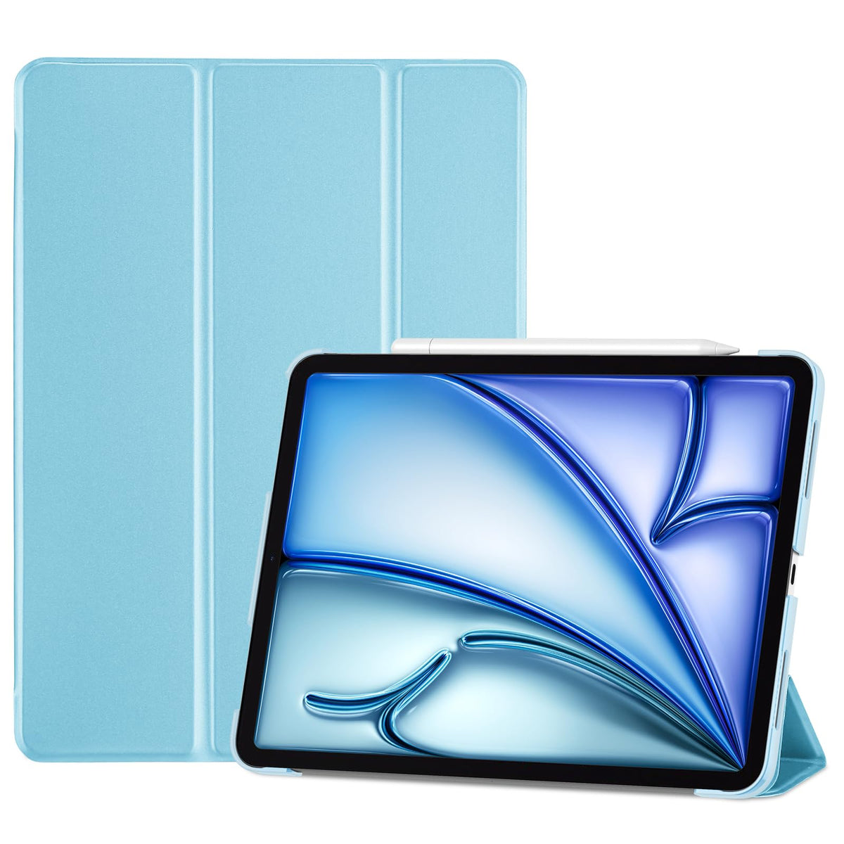 ProCase for iPad Air 11-inch Case M4/M3/M2, Air 5th/4th Gen 10.9,Navy