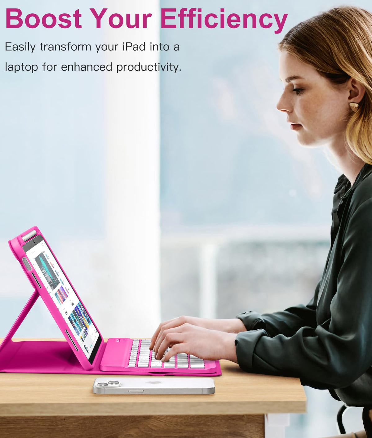 Vobafe Keyboard Case for iPad A16 11th Generation 11 inch/10th Gen 10.9"