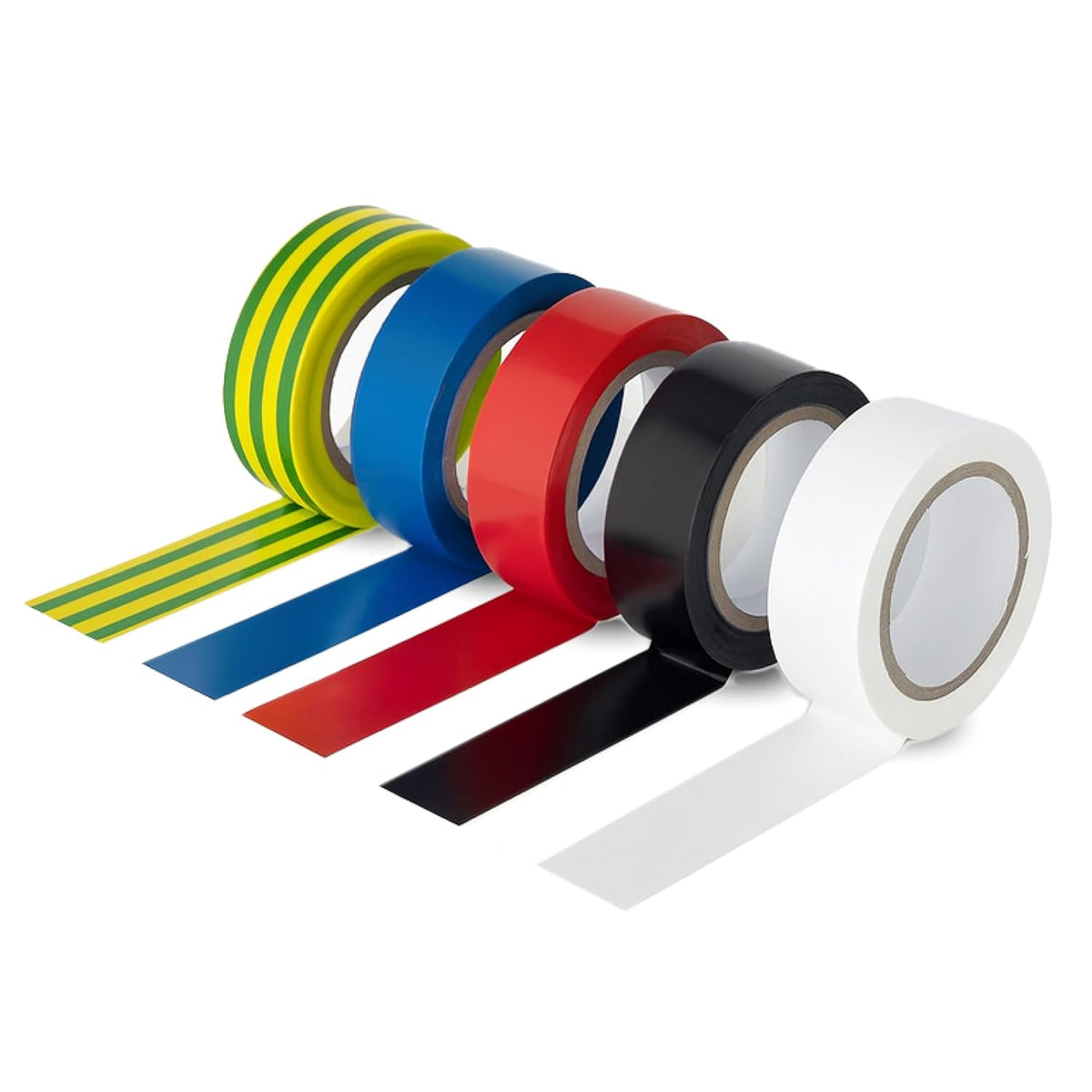 Status Electrical Insulating Tape, 10m x 20mm, 5 Pack