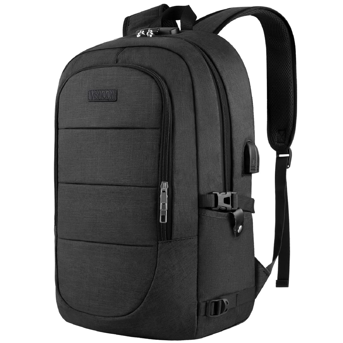 VSNOON Anti-Theft Laptop Backpack, 15.6-17.3 inch Business Laptop Bag