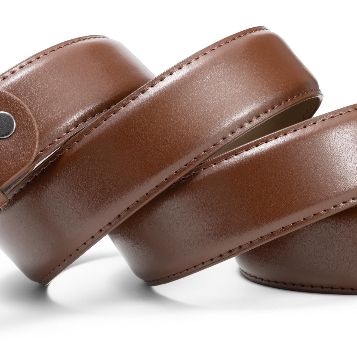 maikun Black Leather Belts for Men,Mens Belts Leather Black