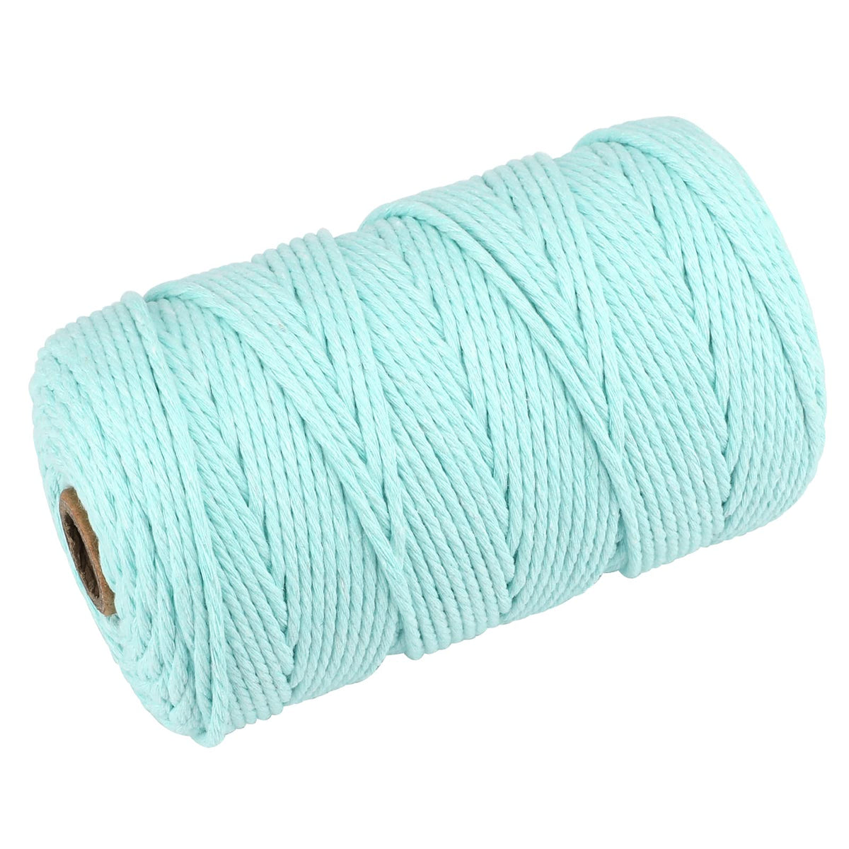 jijAcraft 4MM White Macrame Cord: 100M Cotton String Twine for Crafts