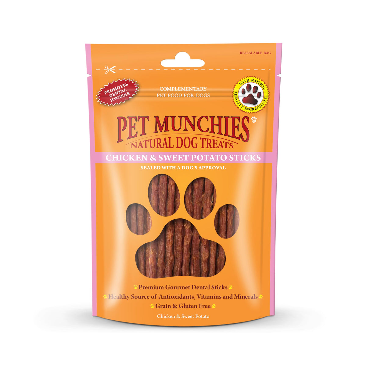Pet Munchies Venison & Beef Liver Dog Training Treats, Grain Free Tasty Bites with Natural Real Meat, Low in Fat 50g