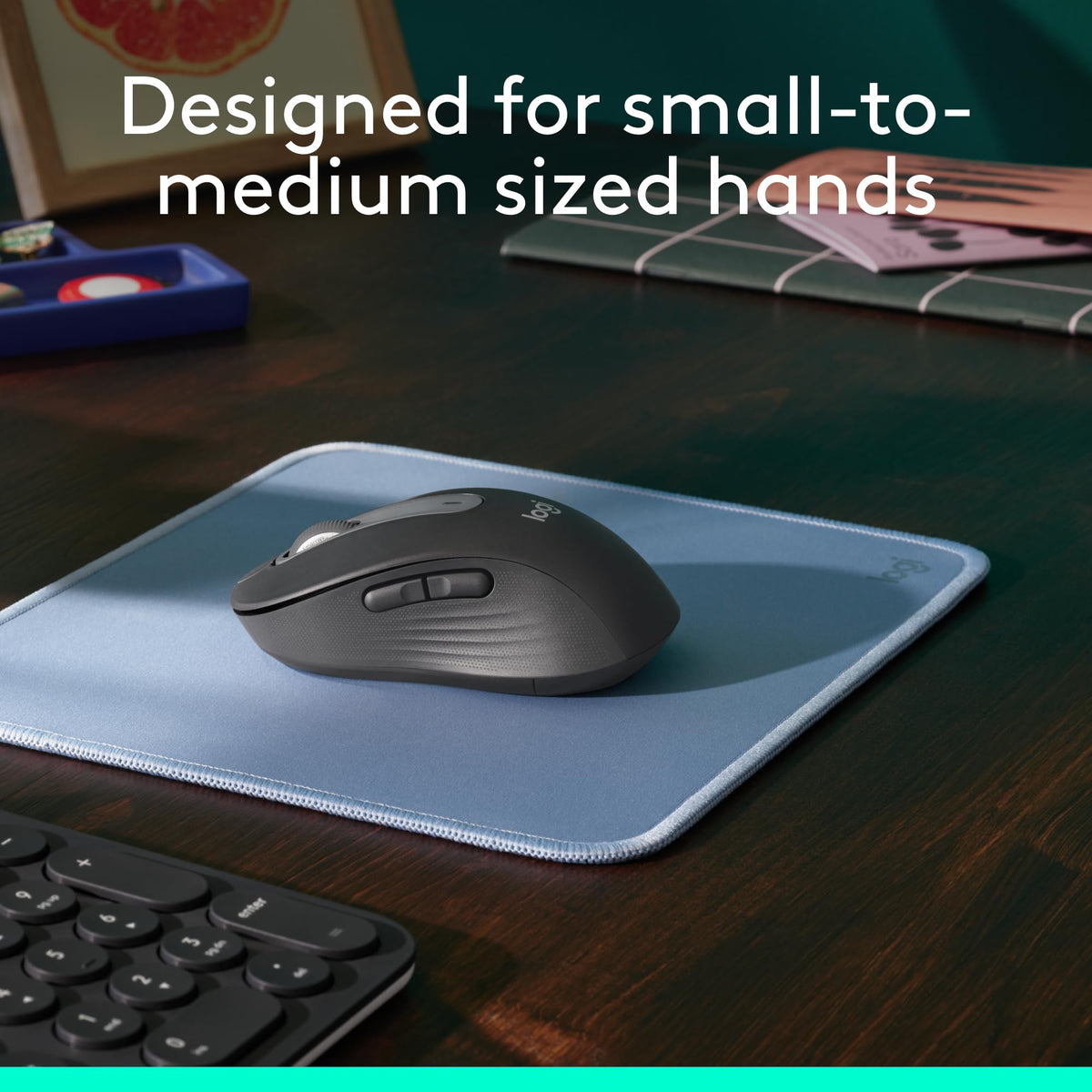 Logitech Signature M650 L Full Size Wireless Mouse - For Large Sized Hands