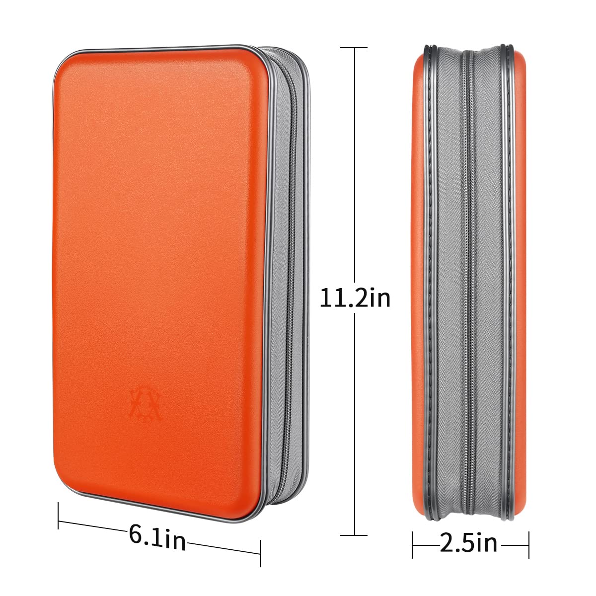 LIOVODE DVD Case, 96 Capacity CD Case Holder Organizer Disc Wallet for Car
