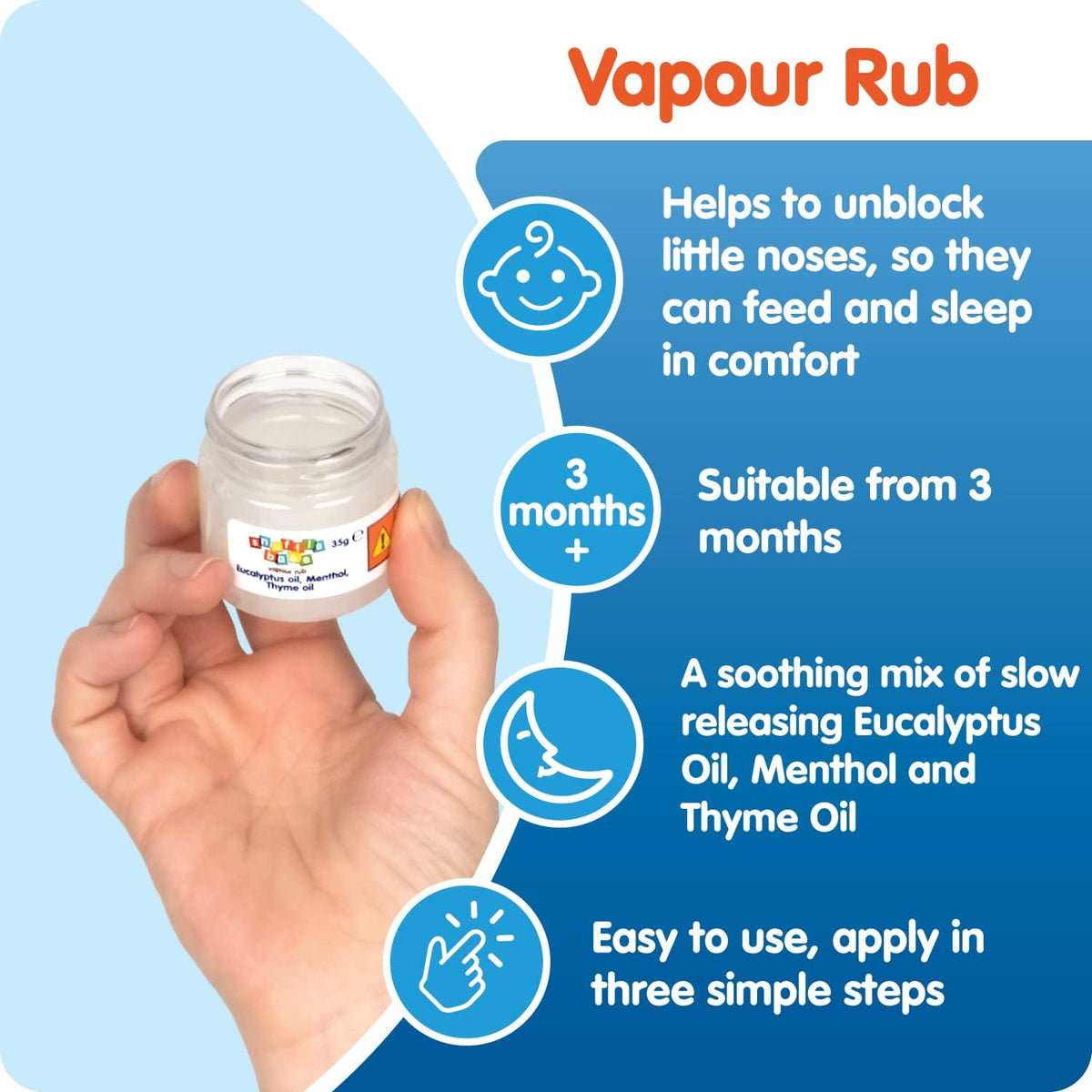 Snufflebabe Vapour Rub (35g)