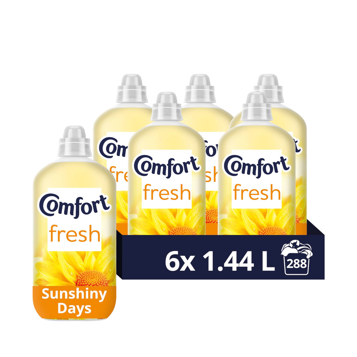 Comfort Perfume Creations Passion Bloom Fabric Conditioner Motion-Activated Fragrance Technology 100 Days of Freshness 30 washes (900 ml)