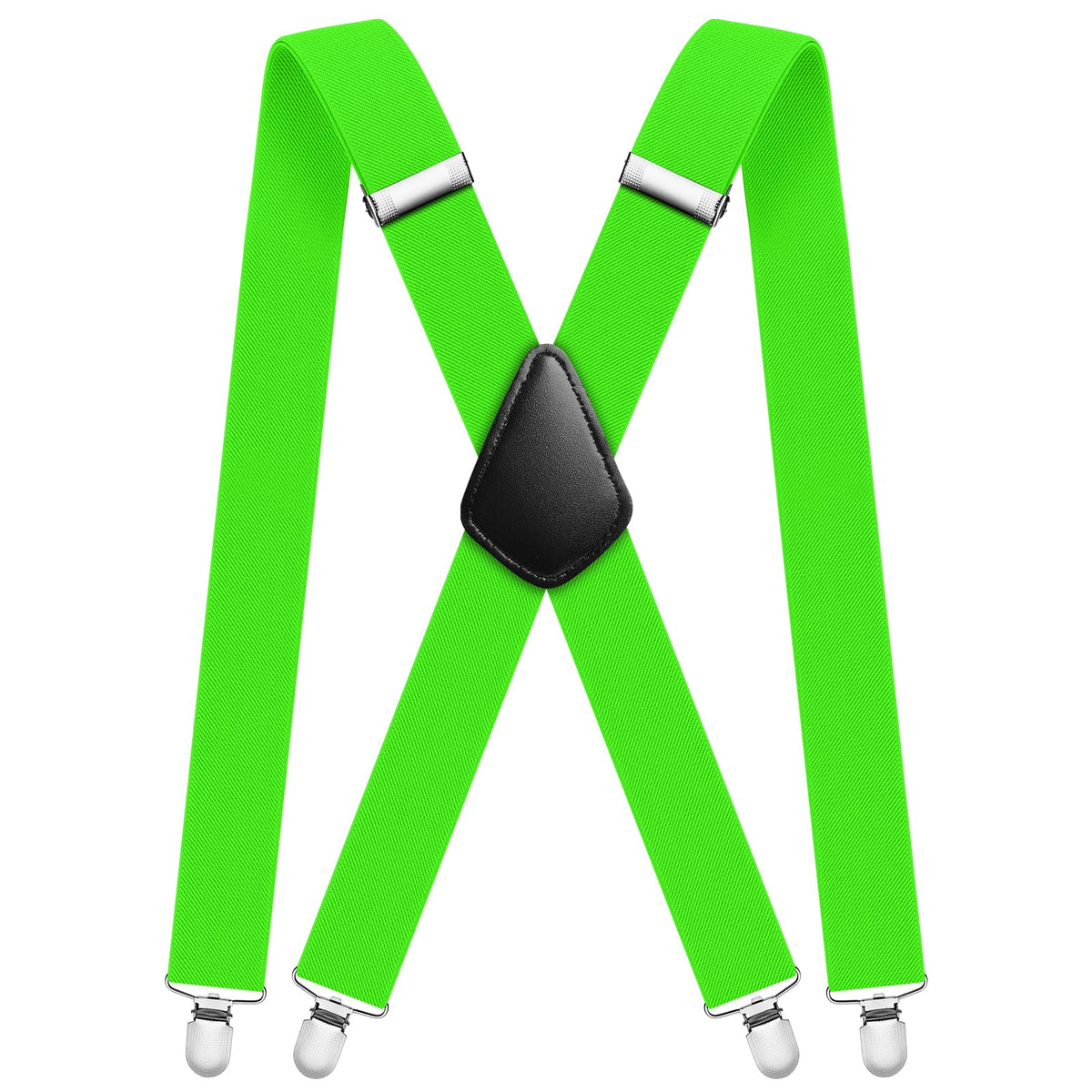 Aomig Mens Braces, Mens Suspenders with Strong Metal Clips, 3.5cm Wide Heavy Duty Suspenders for Men Women Business Wedding Casual