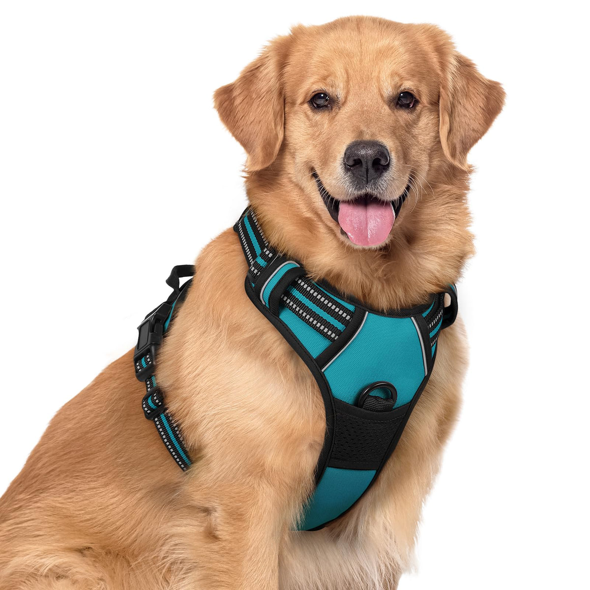 rabbitgoo Dog Harness Large Dog, No Pull Vest with Front Clip & Handle