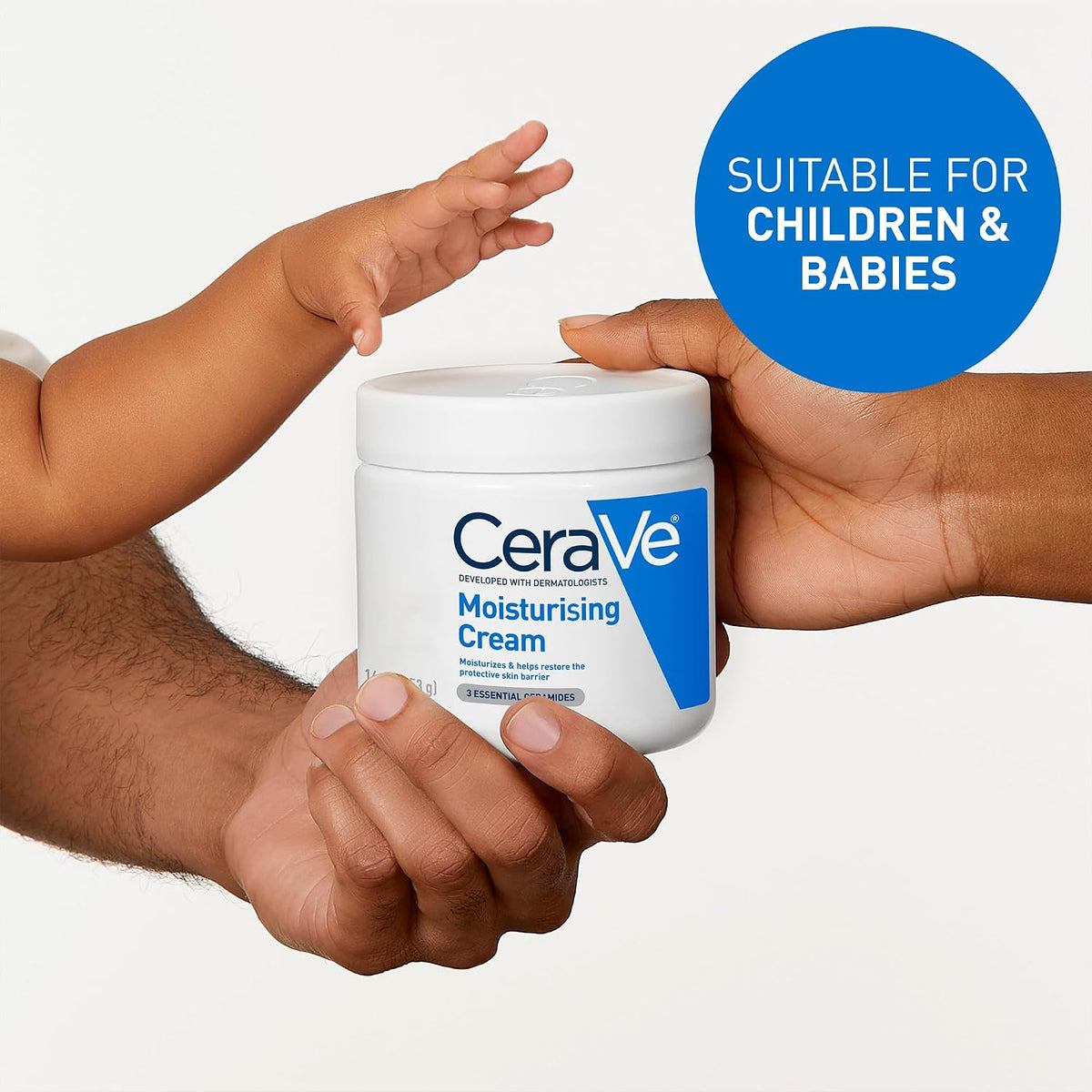 CeraVe Face Care & Body Moisturiser for Dry to Very Dry Skin, 454g