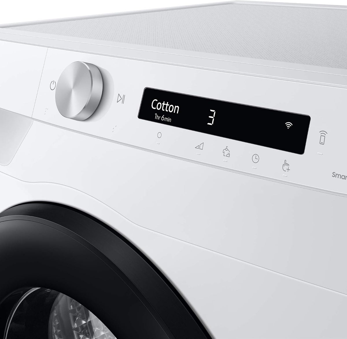 Samsung Series 5 DV80CGC0A0ABEU with OptimalDry and SmartThings, Heat Pump Tumble Dryer, 8kg