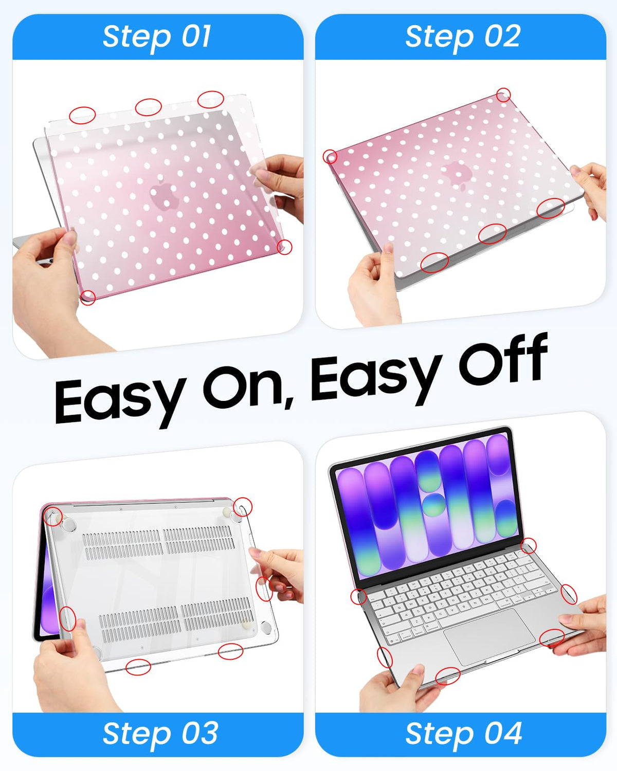 FINTIE Case for MacBook Pro 14 inch M5 2026/M4 2025/M3 2024/M2 2023/M2 2021