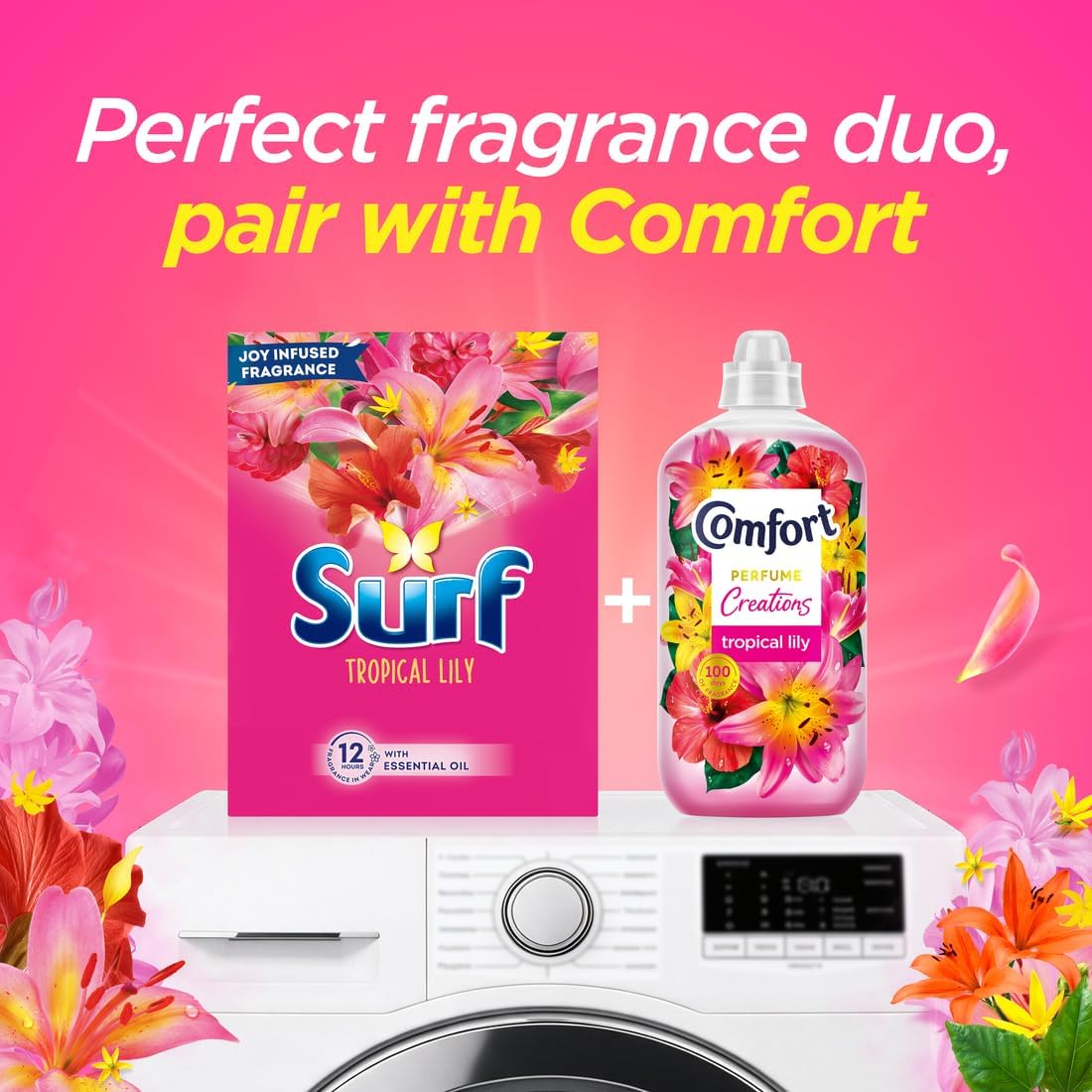 Surf Tropical Lily Detergent Washing Powder 125 Washes (6.25kg)