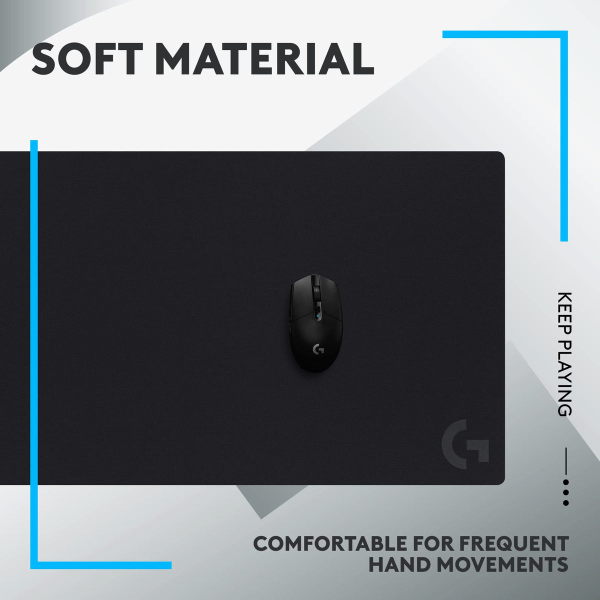 Logitech G G240 Gaming Mouse Pad in tessuto