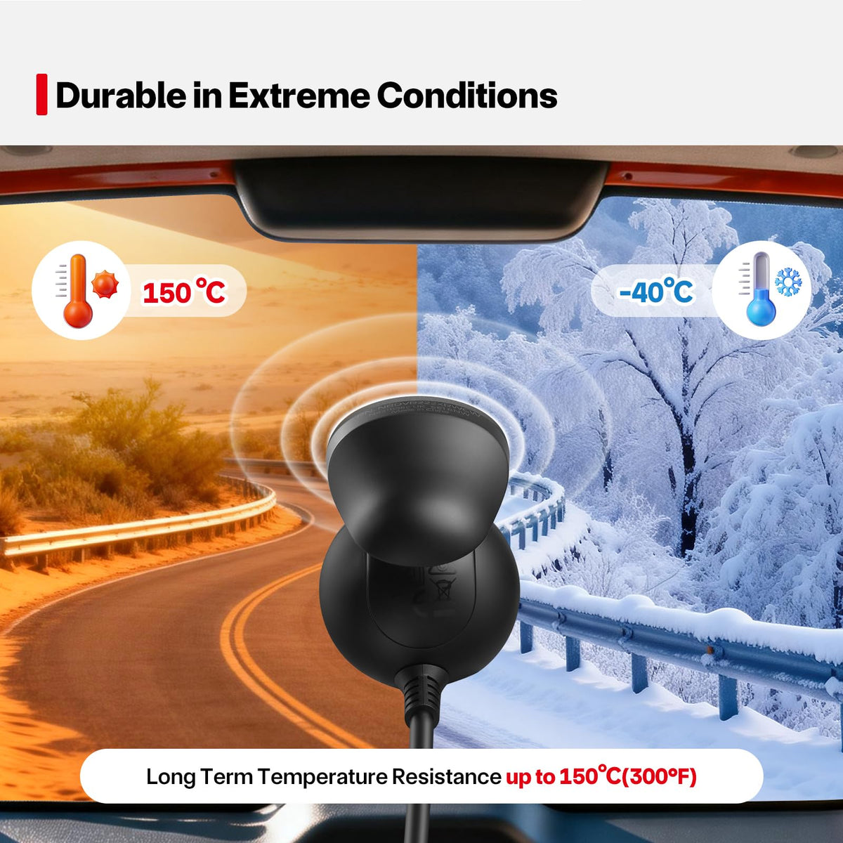 Dash Cam Sticky Pads, 6Pcs Dash Cam Mount Adhesive Pads, Double Sided Sticky Pads for Dashcam GoPro Car Camera Action Camera, Dashcam Sticky Pad for Windscreen & Dashboard, Cuttable Adhesive, 56mm