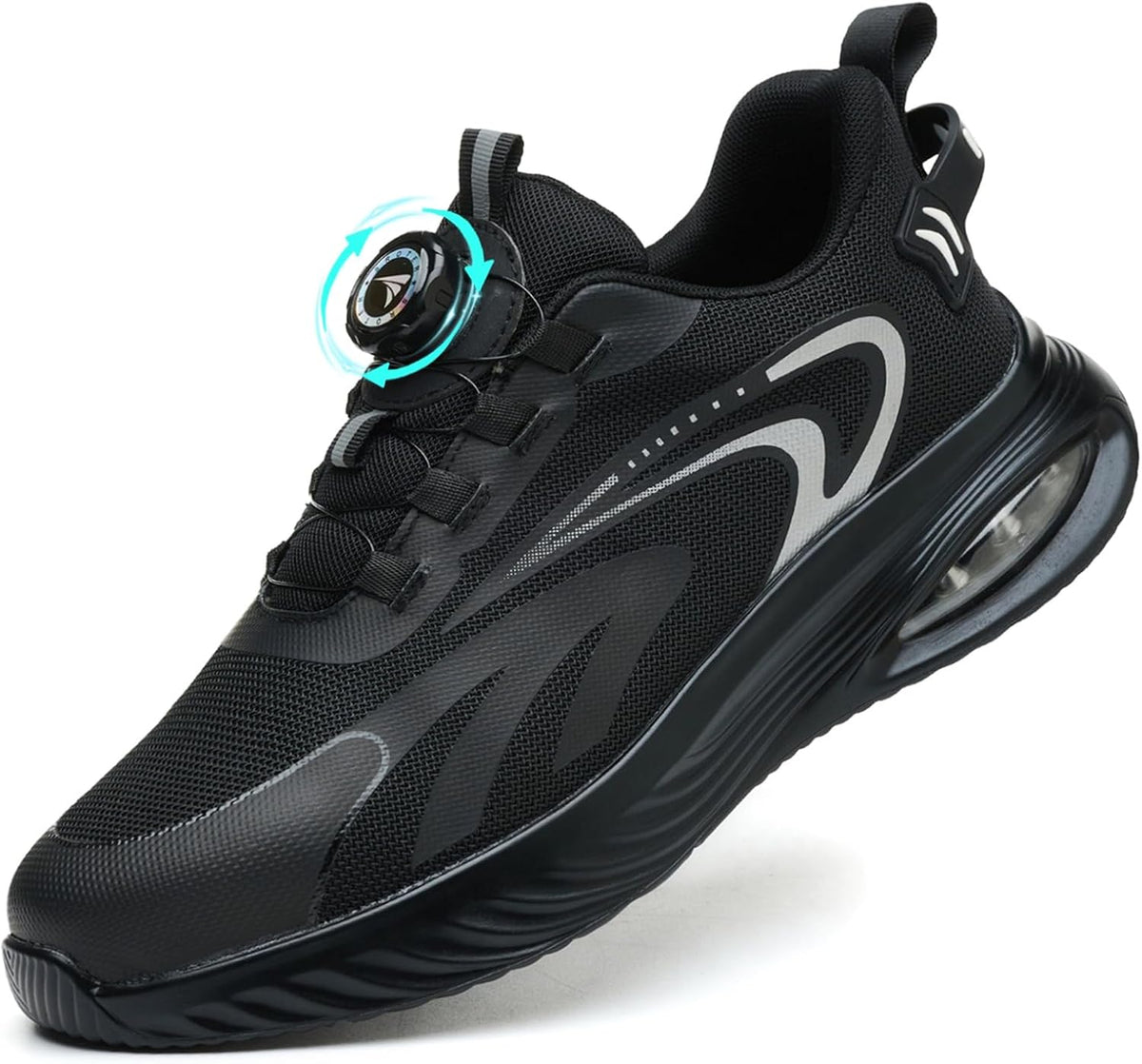 Steel Toe Cap Trainers Mens Work Safety Trainers Womens Lightweight Safety Shoes Cushioning Comfortable Breathable Non Slip