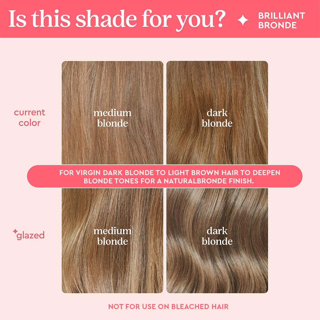 Glaze Supergloss Color Conditioning Gloss – Hydrating Semi-Permanent Colour Hair Gloss & Shine Boost – For Natural, Unbleached Dark Brown Hair – 190ml - Sleek Espresso