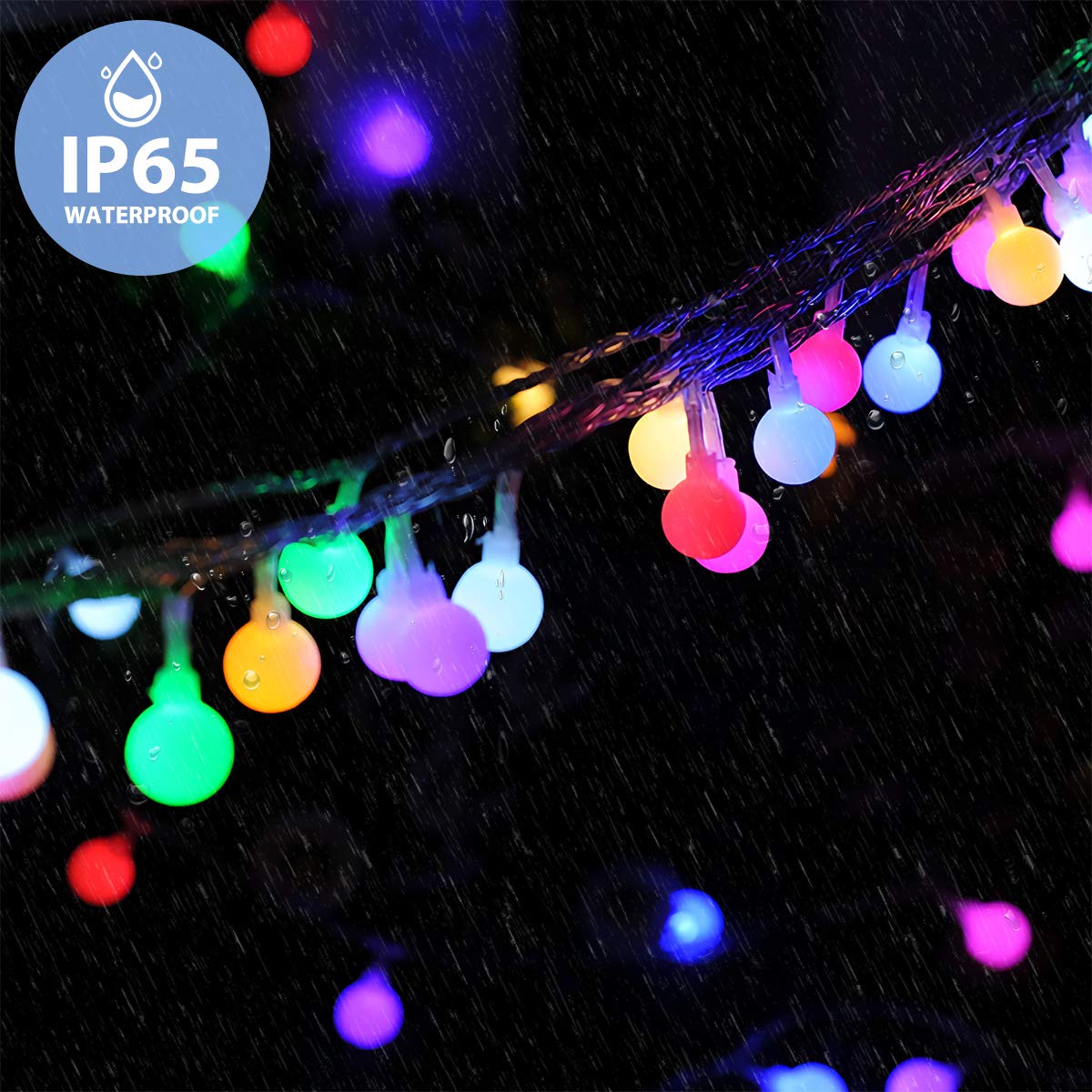 Fulighture Fairy Lights Battery Operated: 5m 16ft 40LED Snowflake