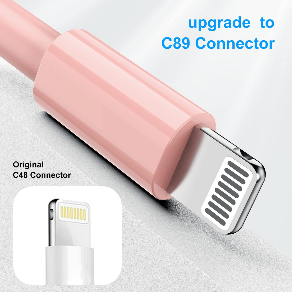 2 Pack Apple MFi Certified iPhone Charger Cable 2m, Apple Lightning to USB Cable Cord 2 metres Fast Charging A pple Phone Long Cable for iPhone13/12/12 mini/ 11/11Pro/Max/X/XS/XR/XS Max/8/7/6/iPad